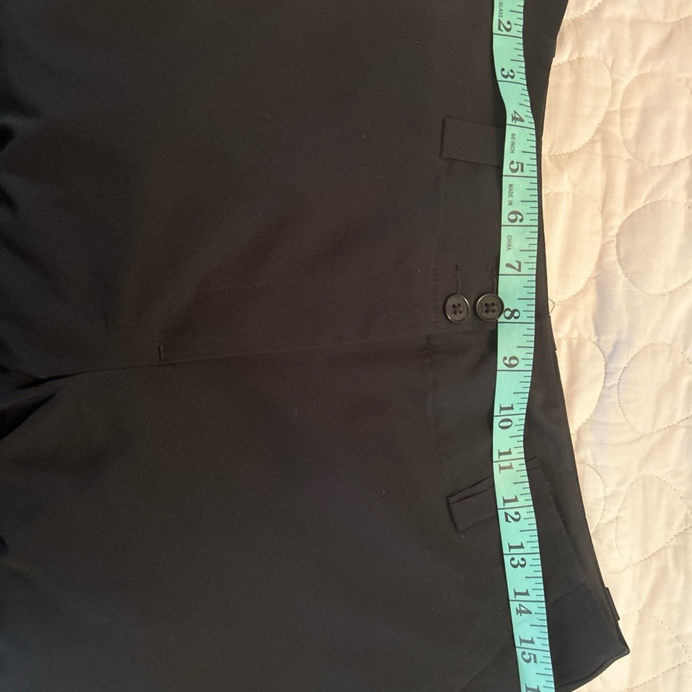 Nike Golf Women’s size 8 Fit Dry Black Dress Cropped Pants - Picture 6 of 9